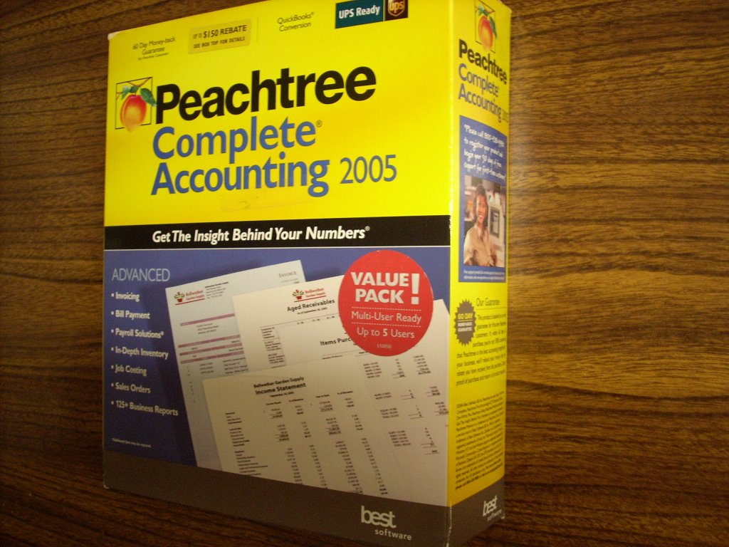 peachtree complete accounting